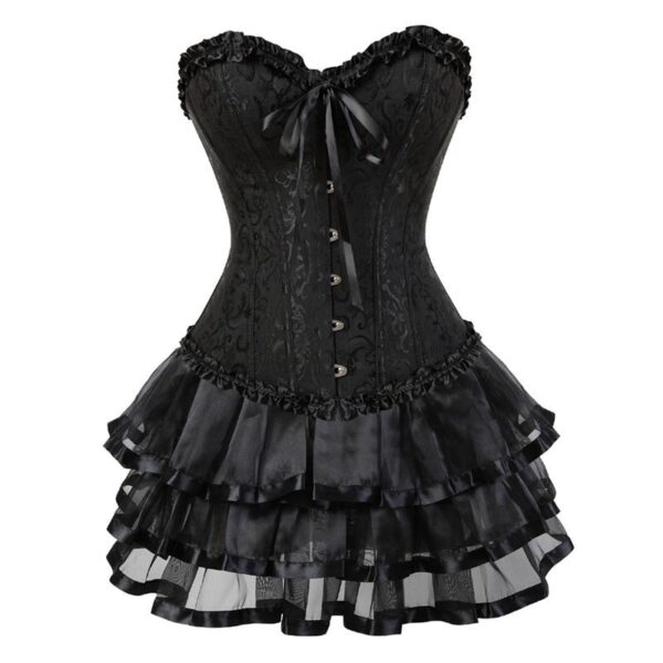 Corset jupe dentelle