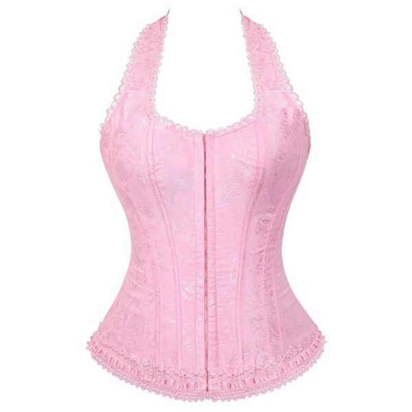Corset Femme Rose