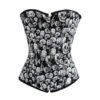 Corset Femme Tête de Mort