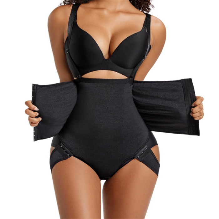 Corset gaine amincissant noir