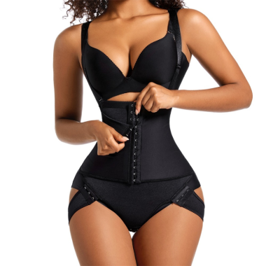 Corset gaine amincissant noir