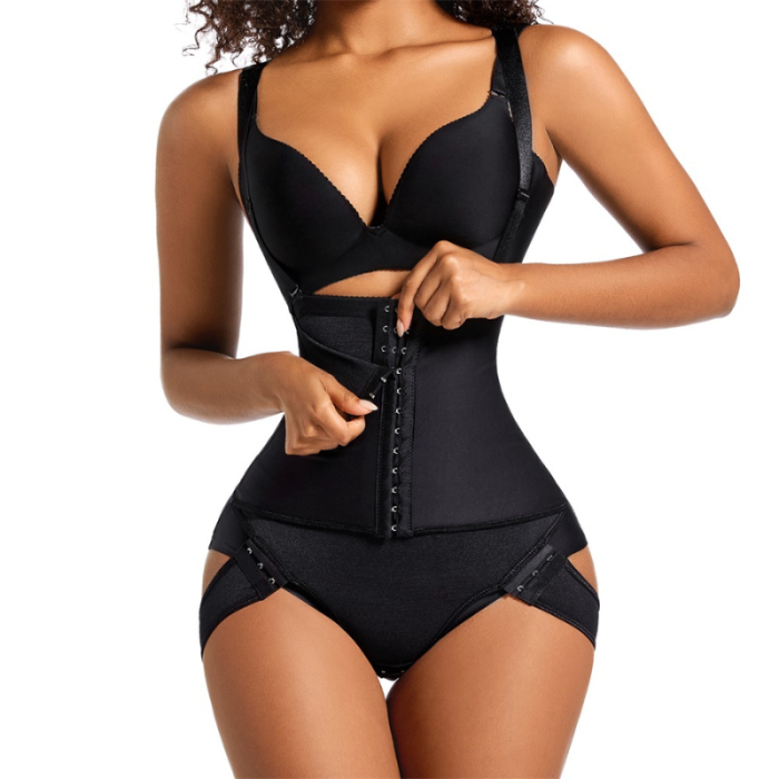 Corset gaine amincissant noir