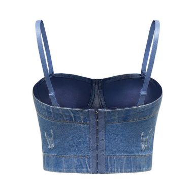 Corset Femme en Jean