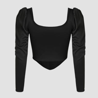 Corset Femme à Longues Manches