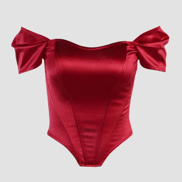 Corset Femme Rouge