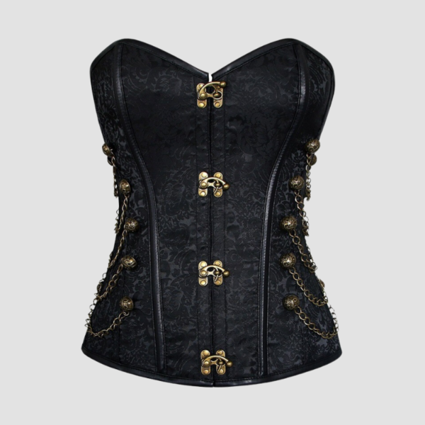 Corset femme steampunk noir