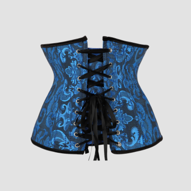Corset Underbust Bleu