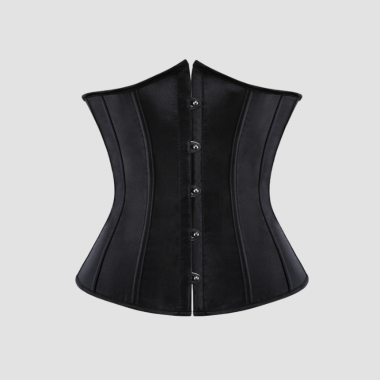 Corset underbust classique noir