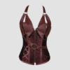 Corset viking femme