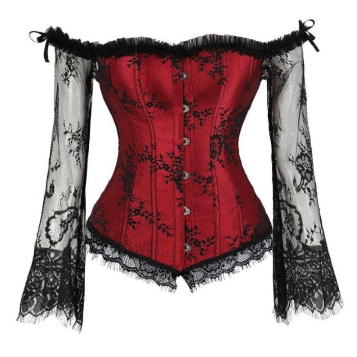 corset-vintage-elastique.jpg Corset Vintage <br> Élastique rouge