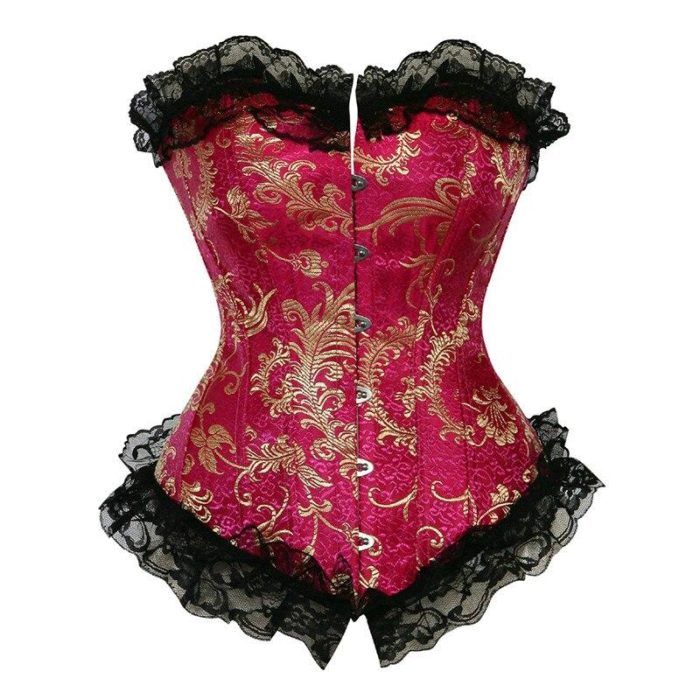 Corset Vintage <br> Rouge