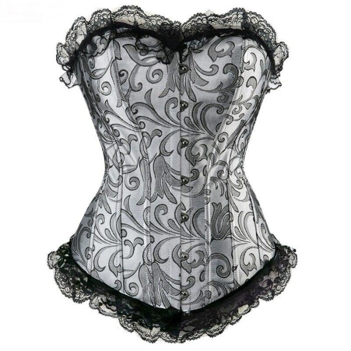 corset-vintage-teint-gris.jpg Corset Vintage <br> Gris