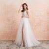 Robe de Mariée <br> Corset Transparent