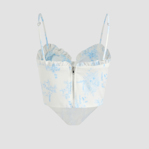 Corset Blanc Femme