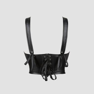Corset Femme Cuir
