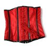 lacet-corset-femme-haut-rouge.jpg Corset Underbust Femme Rouge