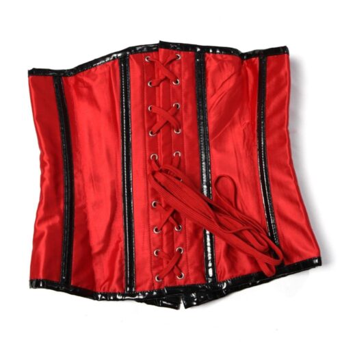 lacet-corset-femme-haut-rouge.jpg Corset Underbust Femme Rouge