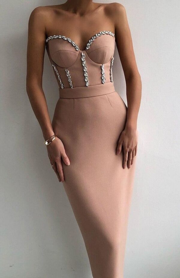 Robe Longue <br> Corset Bustier