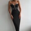 Robe Longue <br> Corset Bustier