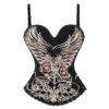 Corset Noir Femme gothique
