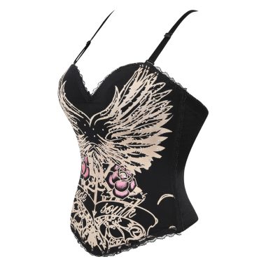 Corset Noir Femme gothique