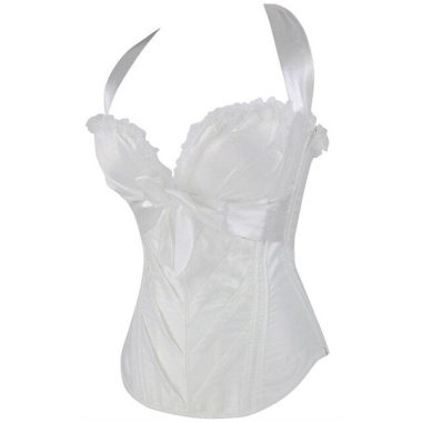 Corset Vintage <br> Lacet Blanc