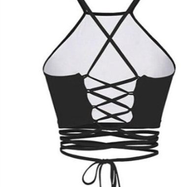 Corset Bustier blanc et noir