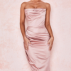 Robe Style <br> Corset Satin Rose