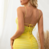 Robe Corset <br> Bustier Jaune