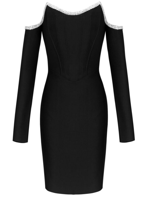 Robe Cocktail Corset Rouge