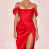Robe Corset <br> Rouge