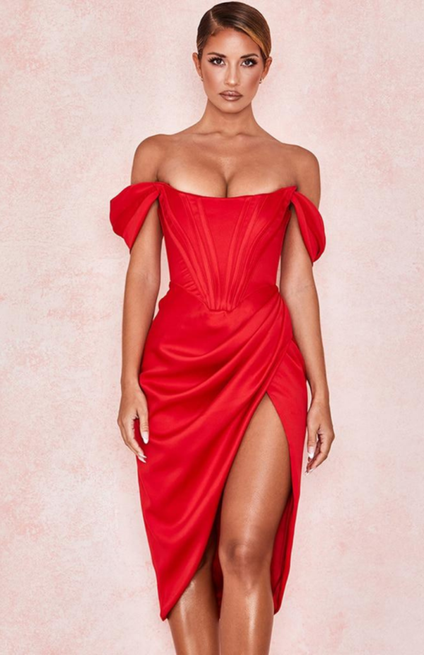 Robe Corset <br> Rouge
