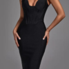 Robe Corset <br> Noir