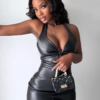 Robe Corset <br> cuir