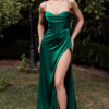 Robe Bustier Corset Vert