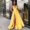 robe-de-mariage-pour-invite-jaune.jpg Robe Bustier <br> Mariage invité