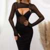 Robe Effet Corset