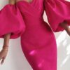 Robe Longue <br> Rose Corset