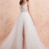 Robe de Mariée <br> Corset Transparent