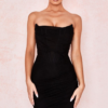 Robe corset tulle noire
