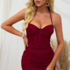 Robe Style <br> Corset Rouge