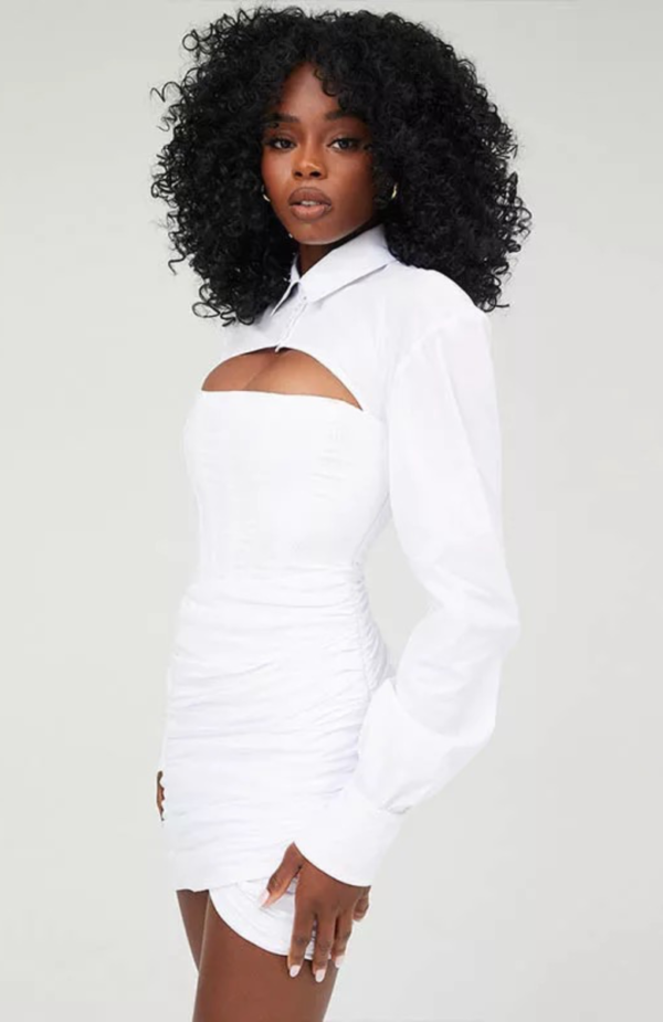 Robe Style <br> Corset Blanche