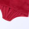 Corset Femme Rouge