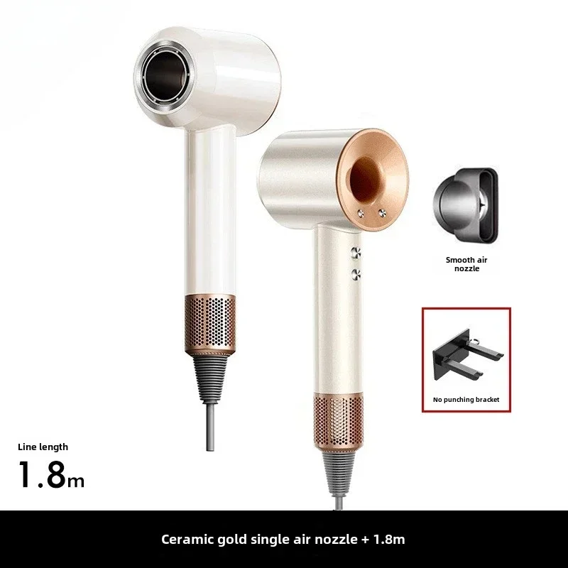 Sèche-cheveux professionnel avec fonction air chaud – Image 9