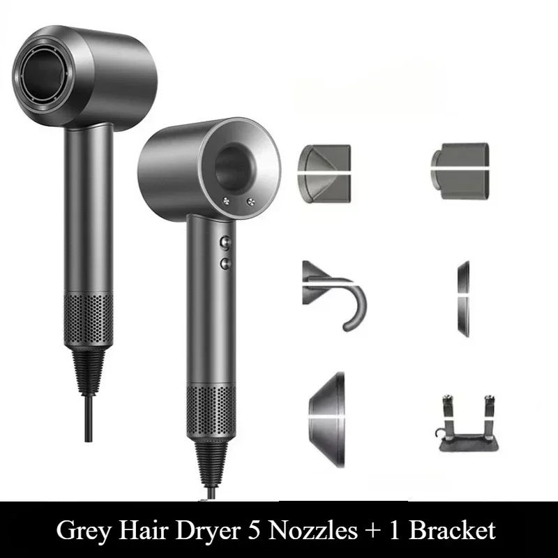 Sèche-cheveux professionnel avec fonction air chaud – Image 6