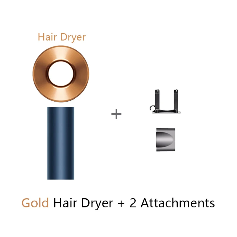 Sèche-cheveux ionique professionnel avec diffuseur – Image 3