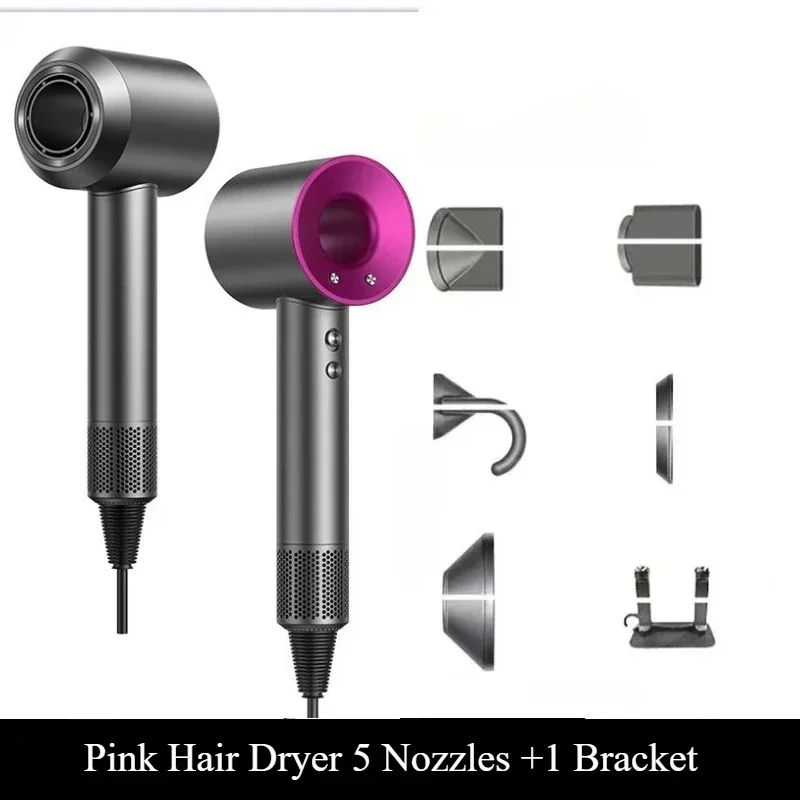 Sèche-cheveux professionnel avec fonction air chaud – Image 8
