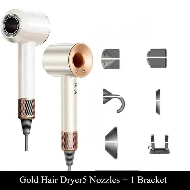 Sèche-cheveux professionnel avec fonction air chaud – Image 7