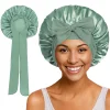 S112f502cbb5f405385c0cc7db27ba9c6Z-1.webp Bonnet de nuit en satin à longue queue pour femme