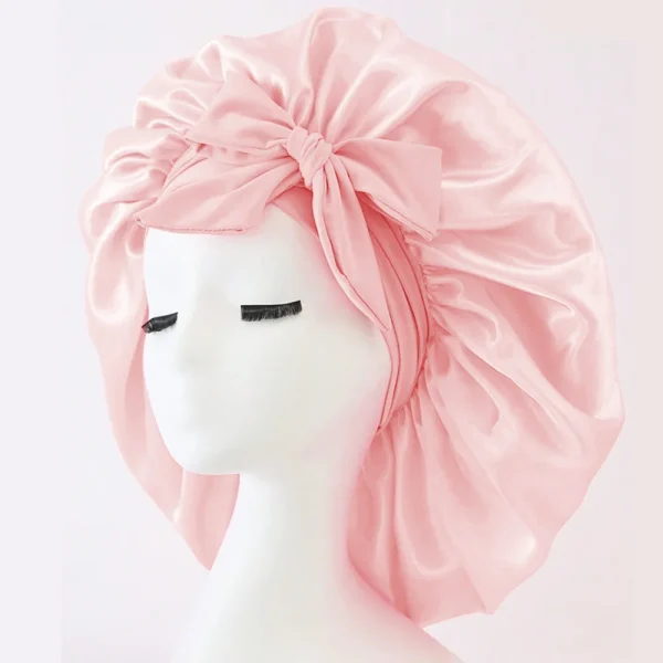 S15f5101fb29d4e459b6765fd98bbb4a4y.webp Bonnet en satin, bonnet en soie, bonnet ajustable